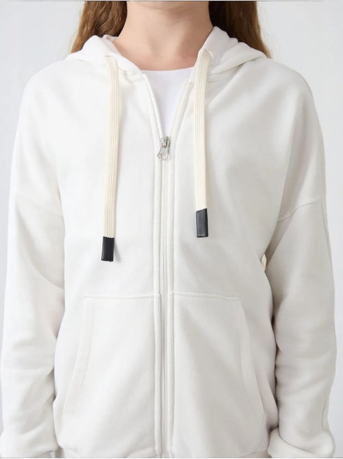 Sweatshirt unisexe jeunesse en mélange coton tommy - Kiabi Sweatshirt unisexe jeunesse en mélange coton tommy - Kiabi