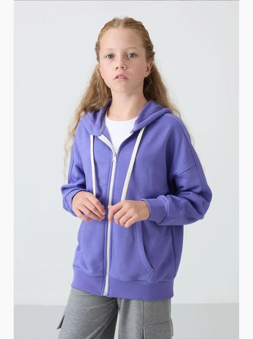 Sweatshirt unisexe jeunesse en mélange coton tommy - Kiabi Sweatshirt unisexe jeunesse en mélange coton tommy - Kiabi