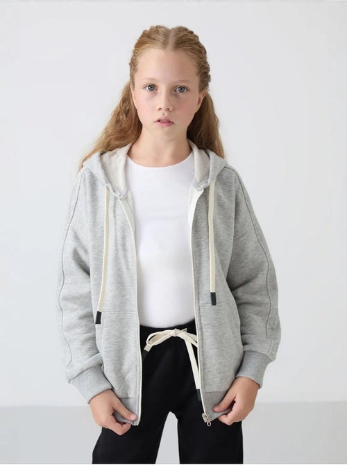 Sweatshirt unisexe jeunesse en mélange coton tommy - Kiabi Sweatshirt unisexe jeunesse en mélange coton tommy - Kiabi