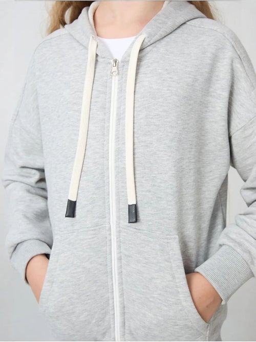 Sweatshirt unisexe jeunesse en mélange coton tommy - Kiabi Sweatshirt unisexe jeunesse en mélange coton tommy - Kiabi