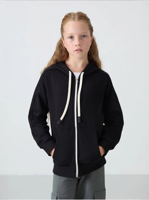 Sweatshirt unisexe jeunesse en mélange coton tommy - Kiabi