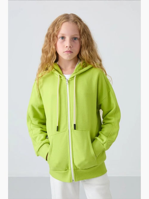 Sweatshirt unisexe jeunesse en mélange coton tommy - Kiabi Sweatshirt unisexe jeunesse en mélange coton tommy - Kiabi