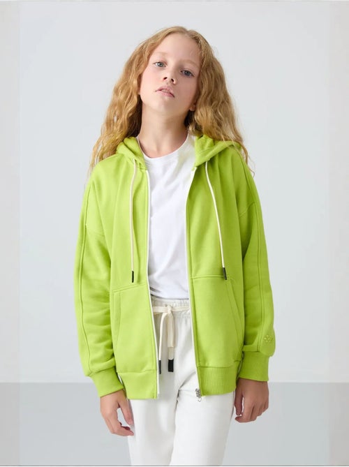 Sweatshirt unisexe jeunesse en mélange coton tommy - Kiabi Sweatshirt unisexe jeunesse en mélange coton tommy - Kiabi