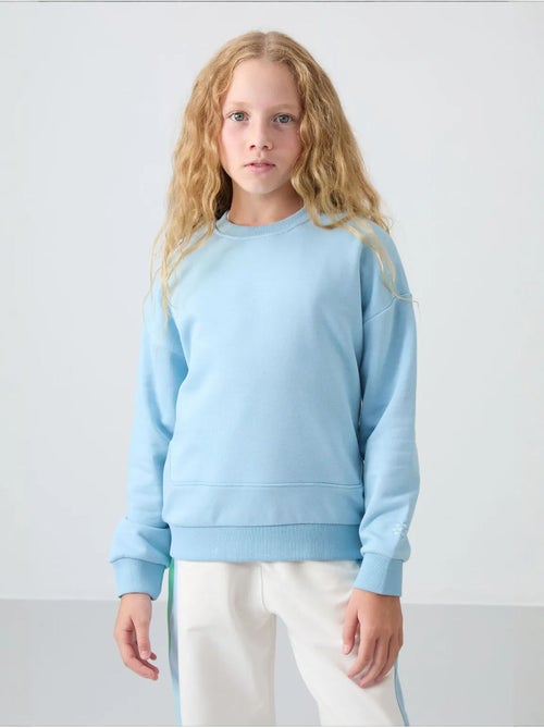 Sweatshirt unisexe jeunesse en mélange de coton tommy - Kiabi Sweatshirt unisexe jeunesse en mélange de coton tommy - Kiabi