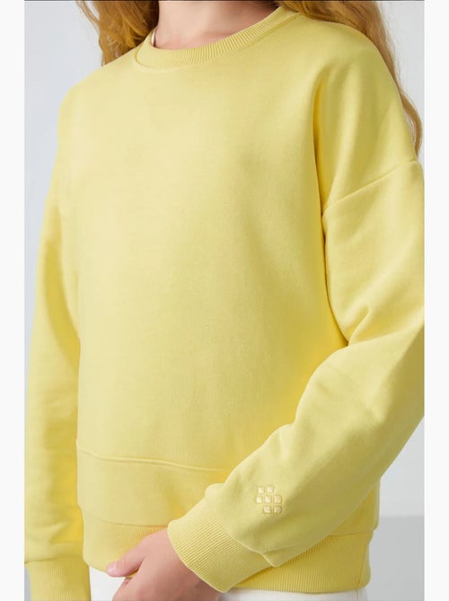Sweatshirt unisexe jeunesse en mélange de coton tommy - Kiabi Sweatshirt unisexe jeunesse en mélange de coton tommy - Kiabi