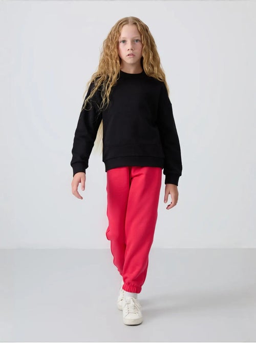 Sweatshirt unisexe jeunesse en mélange de coton tommy - Kiabi Sweatshirt unisexe jeunesse en mélange de coton tommy - Kiabi
