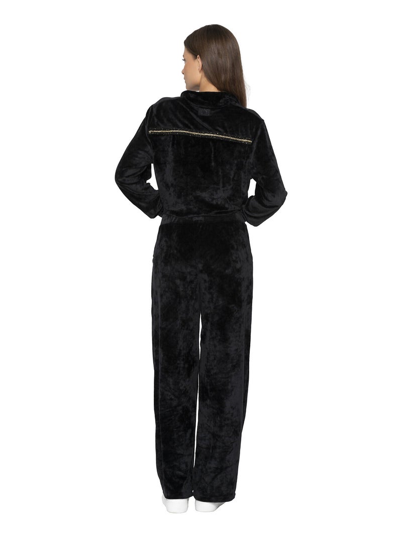 Sweatshirt zippé Balanced Noir - Kiabi