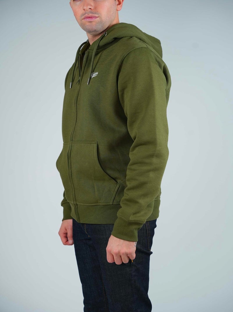 Sweatshirt Zippe  Tulsa Redskins Vert - Kiabi