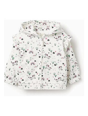 Sweatshirt Zipper matelassé, à capuche NEW YORK