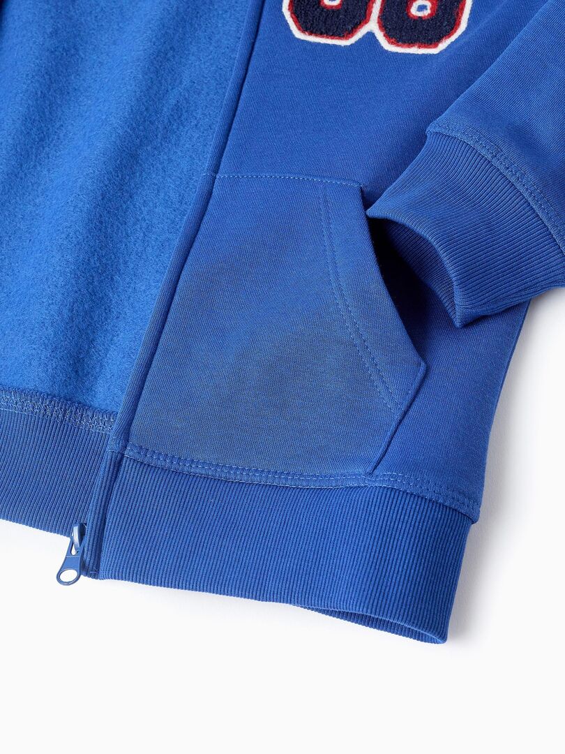Gilet Matelassé Avia Femme – Bleu Marine, Taille M, Capuche, Running/sport
