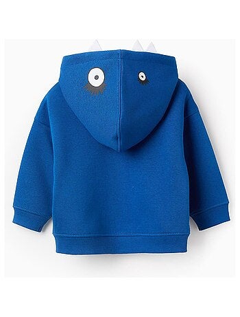 Sweatshirt Zipper matelassé, capuche, détails 3D ART ATTACK