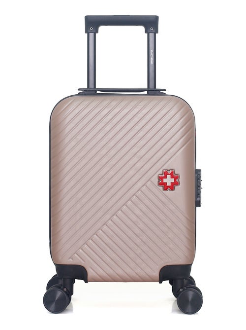 SWISS KOPPER  -  Lot de 2  -  Valise cabine XXS et vanity SPIEZ - Kiabi