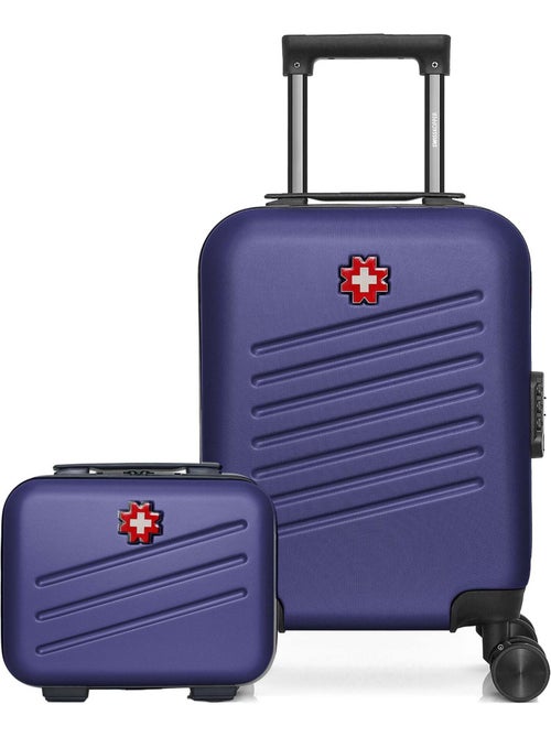 SWISS KOPPER  -  Lot de 2  -  Valise cabine XXS et vanity ZURICH - Kiabi