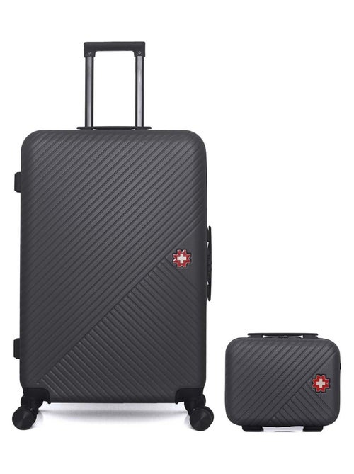 SWISS KOPPER  -  Lot de 2  -  Valise grand format et vanity SPIEZ - Kiabi