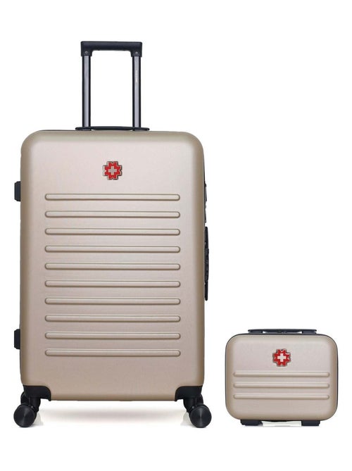 SWISS KOPPER - Lot de 2 - Valise grand format et vanity WIL - Kiabi
