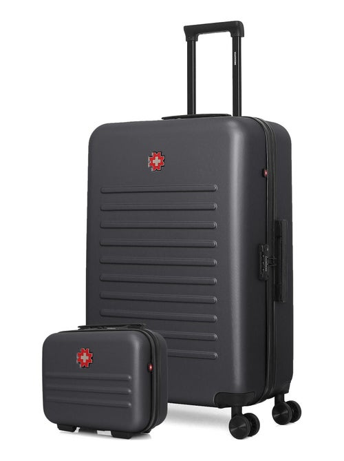 SWISS KOPPER - Lot de 2 - Valise grand format et vanity WIL - Kiabi