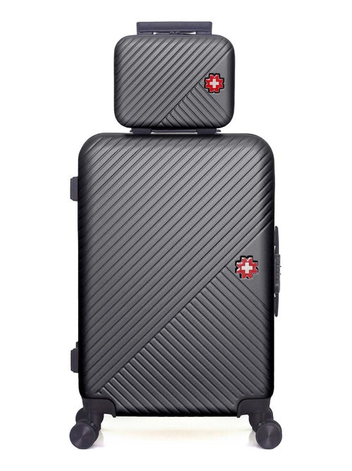 SWISS KOPPER  -  Lot de 2  -  Valise weekend et vanity SPIEZ - Kiabi