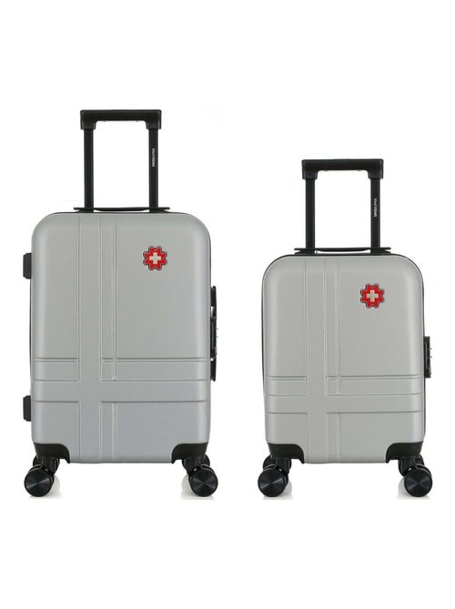 SWISS KOPPER - LOT DE 2 - Valises cabine et cabine XXS USTER - Kiabi