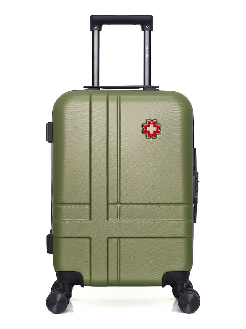 SWISS KOPPER - LOT DE 2 - Valises cabine et cabine XXS USTER Kaki - Kiabi