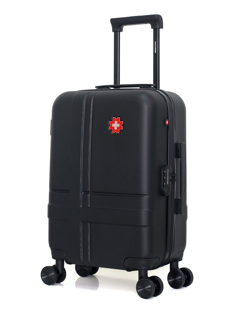 SWISS KOPPER - LOT DE 2 - Valises cabine et cabine XXS USTER Noir - Kiabi