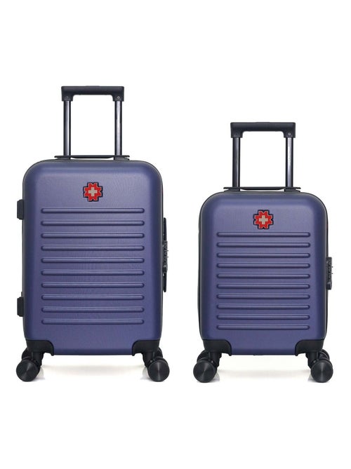 SWISS KOPPER - LOT DE 2 - Valises cabine et cabine XXS WIL - Kiabi