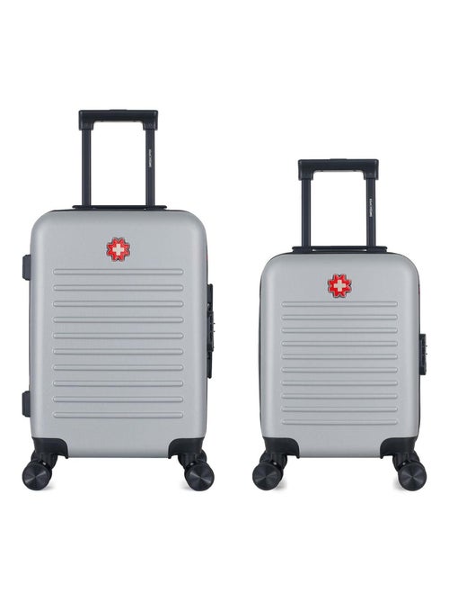 SWISS KOPPER - LOT DE 2 - Valises cabine et cabine XXS WIL - Kiabi
