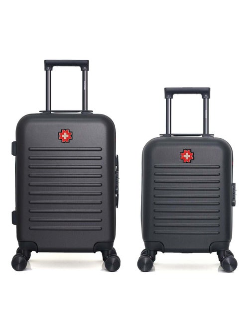 SWISS KOPPER - LOT DE 2 - Valises cabine et cabine XXS WIL - Kiabi