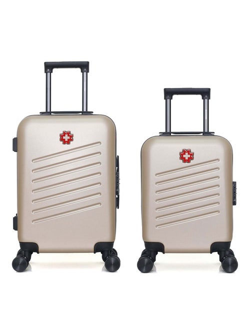 SWISS KOPPER - LOT DE 2 - Valises cabine et cabine XXS ZURICH - Kiabi