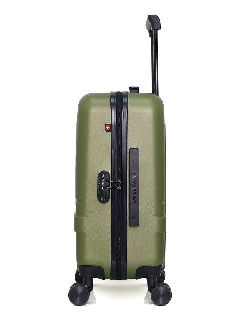 SWISS KOPPER - LOT DE 2 - Valises cabine et vanity USTER Kaki - Kiabi