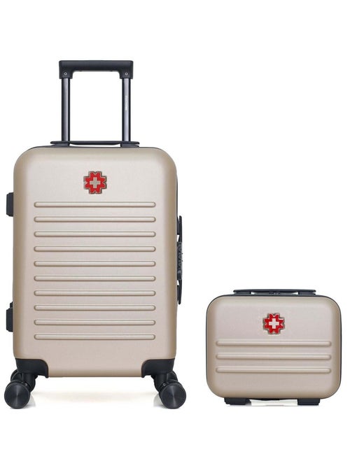 SWISS KOPPER - LOT DE 2 - Valises cabine et vanity WIL - Kiabi
