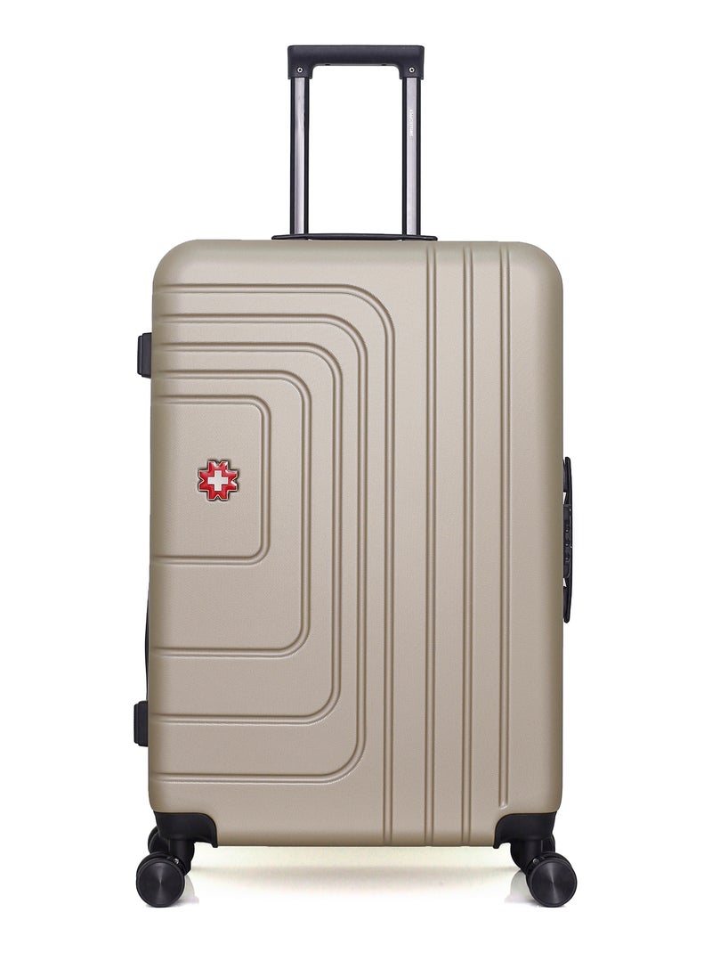 SWISS KOPPER - LOT DE 2 - Valises grand format et cabine RUTI Beige - Kiabi