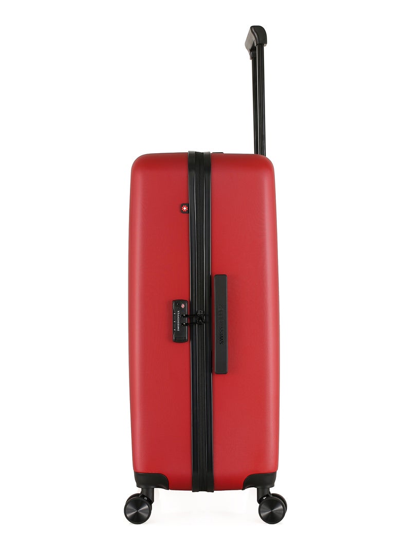 SWISS KOPPER - LOT DE 2 - Valises grand format et cabine RUTI Bordeaux - Kiabi