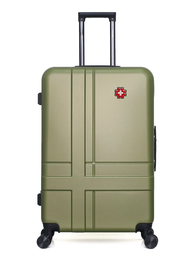 SWISS KOPPER - LOT DE 2 - Valises grand format et cabine USTER Kaki - Kiabi