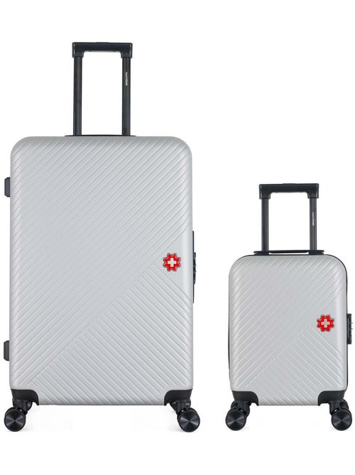 SWISS KOPPER - LOT DE 2 - Valises grand format et cabine XXS SPIEZ - Kiabi