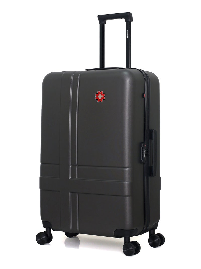 SWISS KOPPER - LOT DE 2 - Valises grand format et cabine XXS USTER Gris foncé - Kiabi