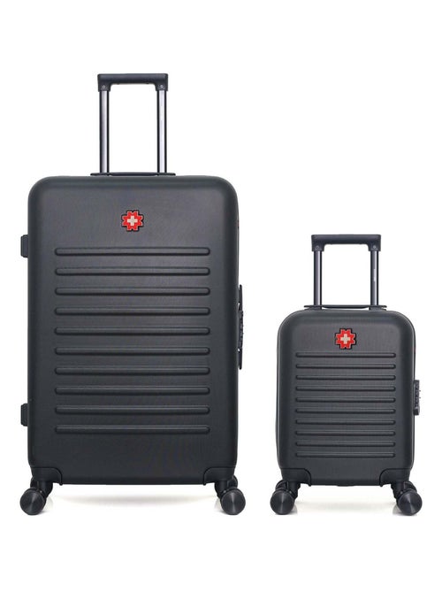 SWISS KOPPER - LOT DE 2 - Valises grand format et cabine XXS WIL - Kiabi