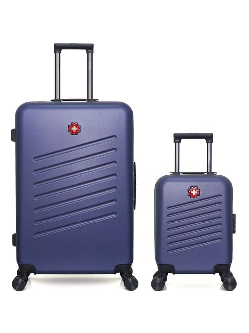 SWISS KOPPER - LOT DE 2 - Valises grand format et cabine XXS ZURICH - Kiabi