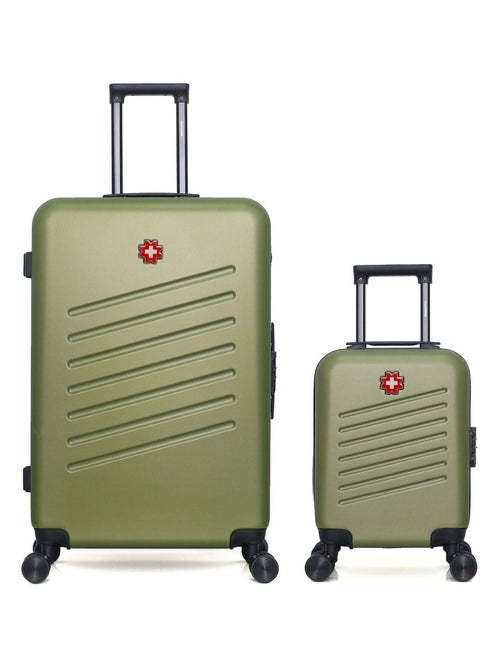 SWISS KOPPER - LOT DE 2 - Valises grand format et cabine XXS ZURICH - Kiabi