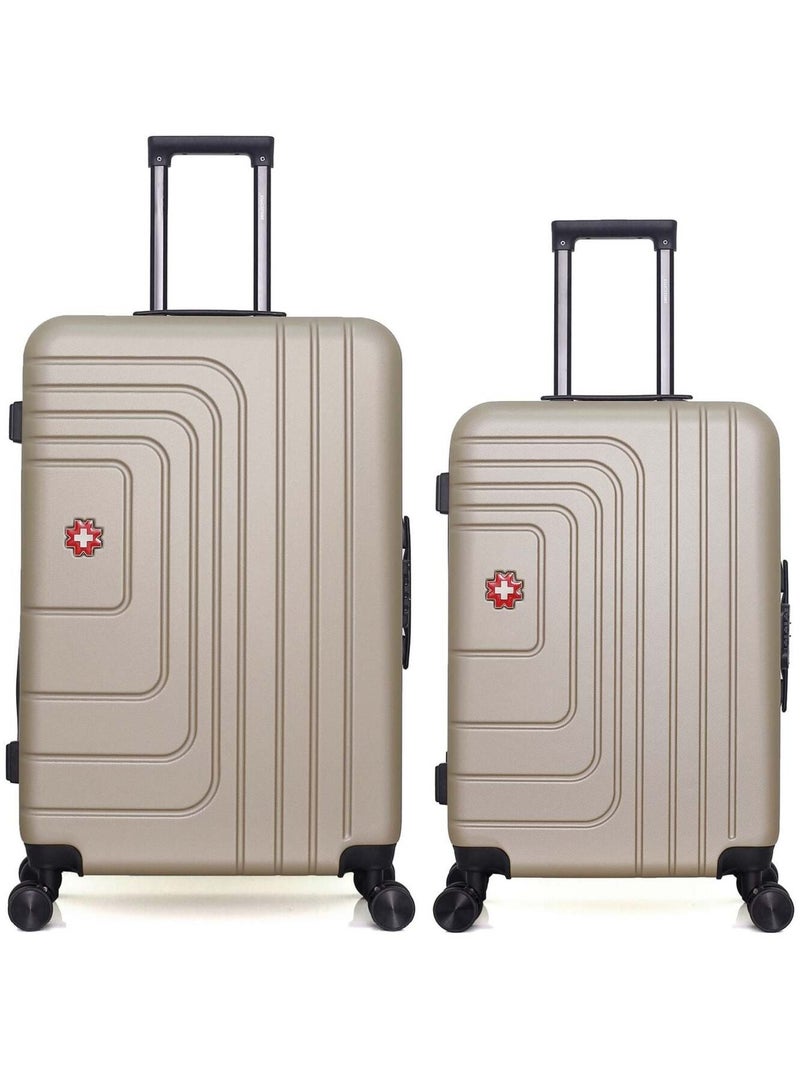 SWISS KOPPER - LOT DE 2 - Valises grand format et weekend RUTI Bordeaux - Kiabi