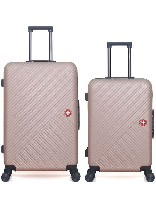 SWISS KOPPER - LOT DE 2 - Valises grand format et weekend SPIEZ - Kiabi