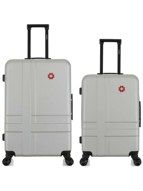 SWISS KOPPER - LOT DE 2 - Valises grand format et weekend USTER - Kiabi