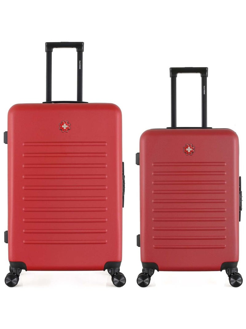 SWISS KOPPER - LOT DE 2 - Valises grand format et weekend WIL Bordeaux - Kiabi
