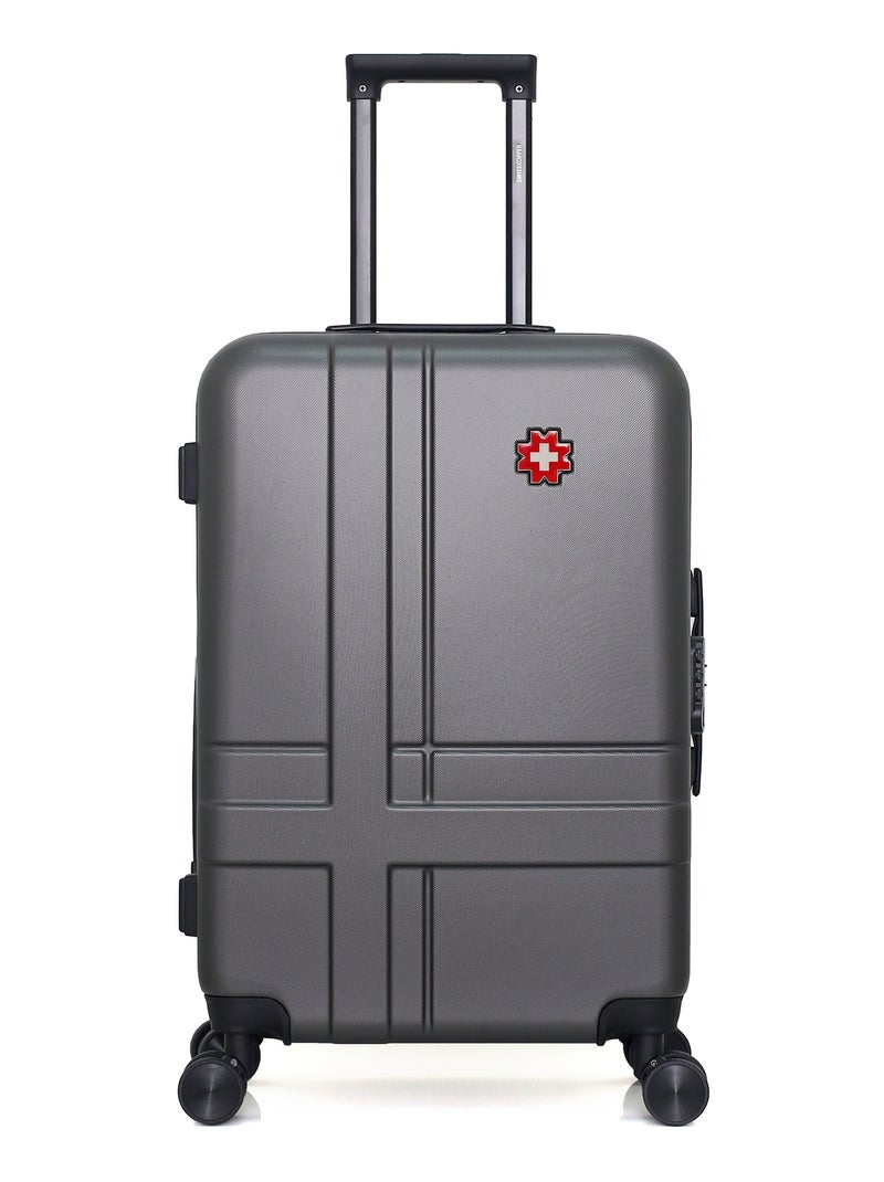 SWISS KOPPER - LOT DE 2 - Valises weekend et cabine XXS USTER Gris foncé - Kiabi