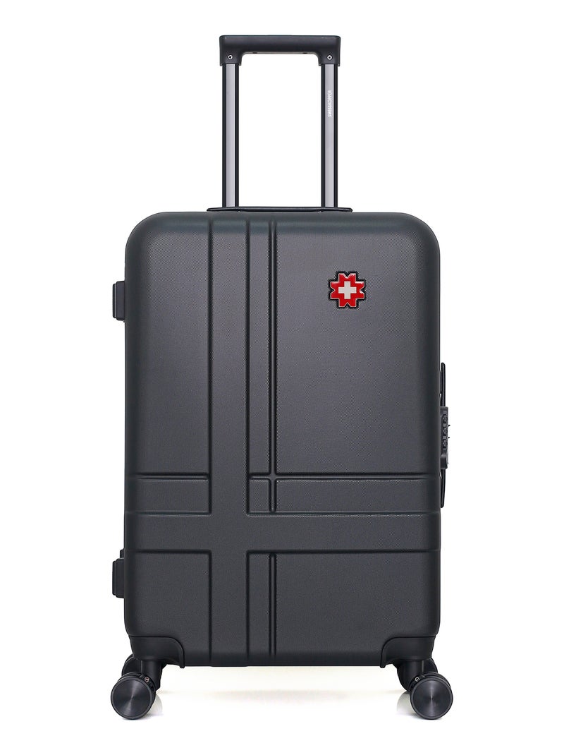 SWISS KOPPER - LOT DE 2 - Valises weekend et vanity USTER Noir - Kiabi