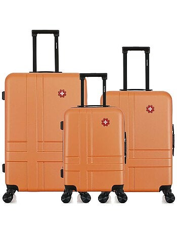 SWISS KOPPER - LOT DE 3 - Valise Grand Format, Valise Week-end et Valise Cabine USTER