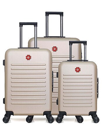 SWISS KOPPER - LOT DE 3 - Valise Grand Format, Valise Week-end et Valise Cabine WIL