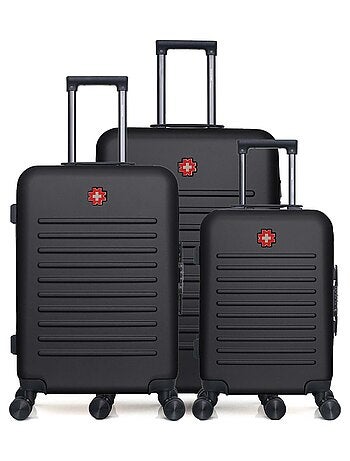 SWISS KOPPER - LOT DE 3 - Valise Grand Format, Valise Week-end et Valise Cabine WIL