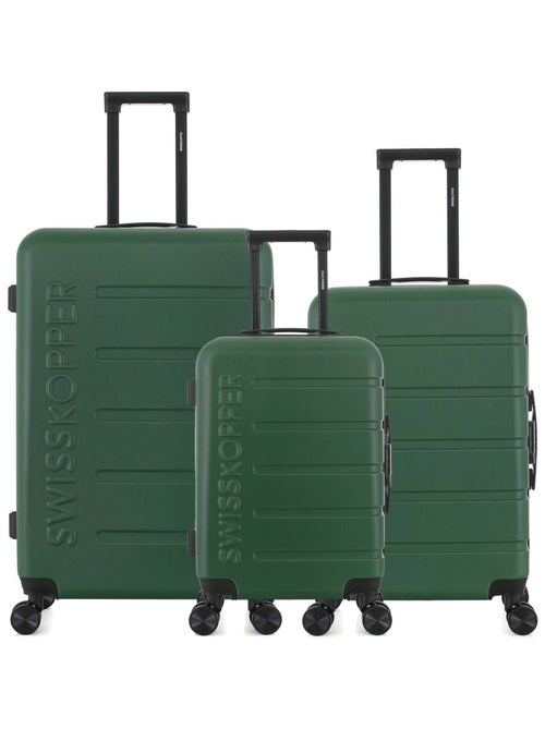 SWISS KOPPER  -  Lot de 3  -  Valise grand format, valise weekend et valise cabine AIGLE - Kiabi