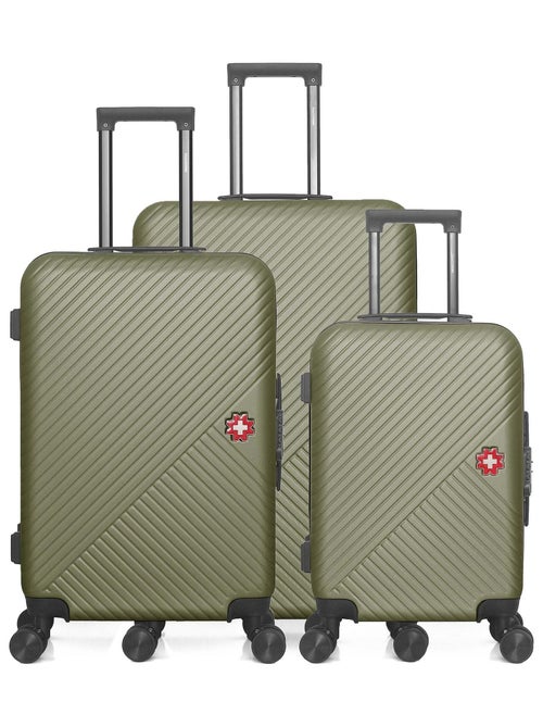 SWISS KOPPER  -  Lot de 3  -  Valise grand format, valise weekend et valise cabine SPIEZ - Kiabi