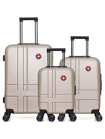 SWISS KOPPER - LOT DE 3 - Valise Week-end, Valise Cabine et Valise Cabine XXS USTER